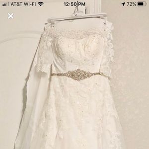David’s Bridal New Custom Wedding Dress